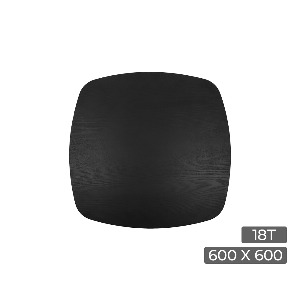 VFT-보트형 무늬목 바테이블용 상판(블랙)